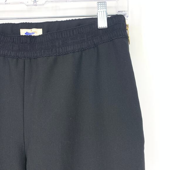 Kate Spade Women's Size 8 Black Pants Side Zip High Rise Slim Leg Ankle Length - Picture 3 of 5